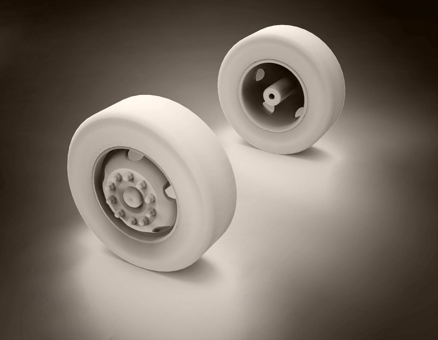 MCI MC-5A Bus 3D print model_3