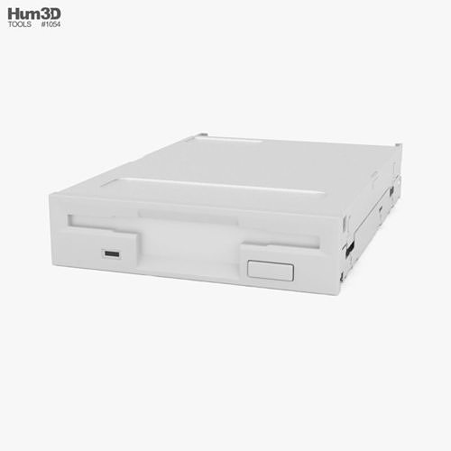 Floppy Disk Drive 3D model CGTrader
