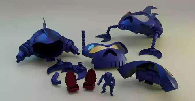 SKELETOR COLLECTOR FILMATION - MASTERS OF THE UNIVERSE 3D print model