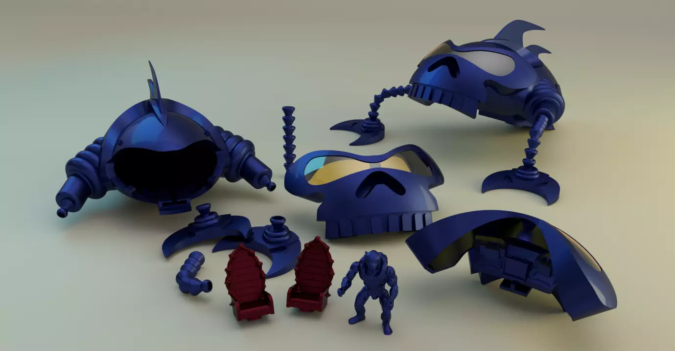 SKELETOR COLLECTOR FILMATION - MASTERS OF THE UNIVERSE 3D print model_0