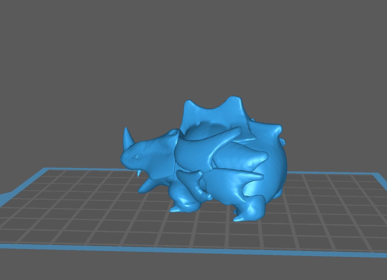 Rhyhorn Rhydon and Rhyperior 3D print model 3D print model_40