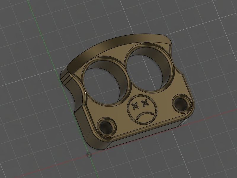 Afrankart DFK 01 knuck adapted for cnc milling and 3d print 3D print model_2