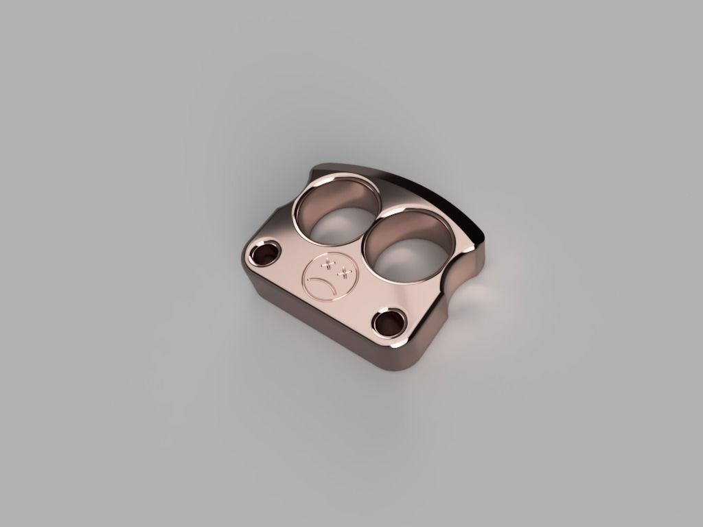 Afrankart DFK 01 knuck adapted for cnc milling and 3d print 3D print model_6