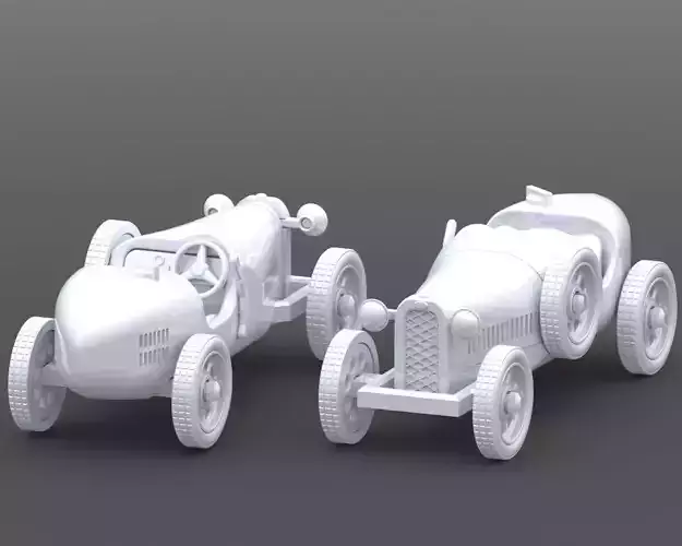 Bugatti Type 35 toy car for 3d printing 3D print model