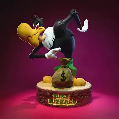 Buzz Buzzard - Woody Woodpecker 3D print model