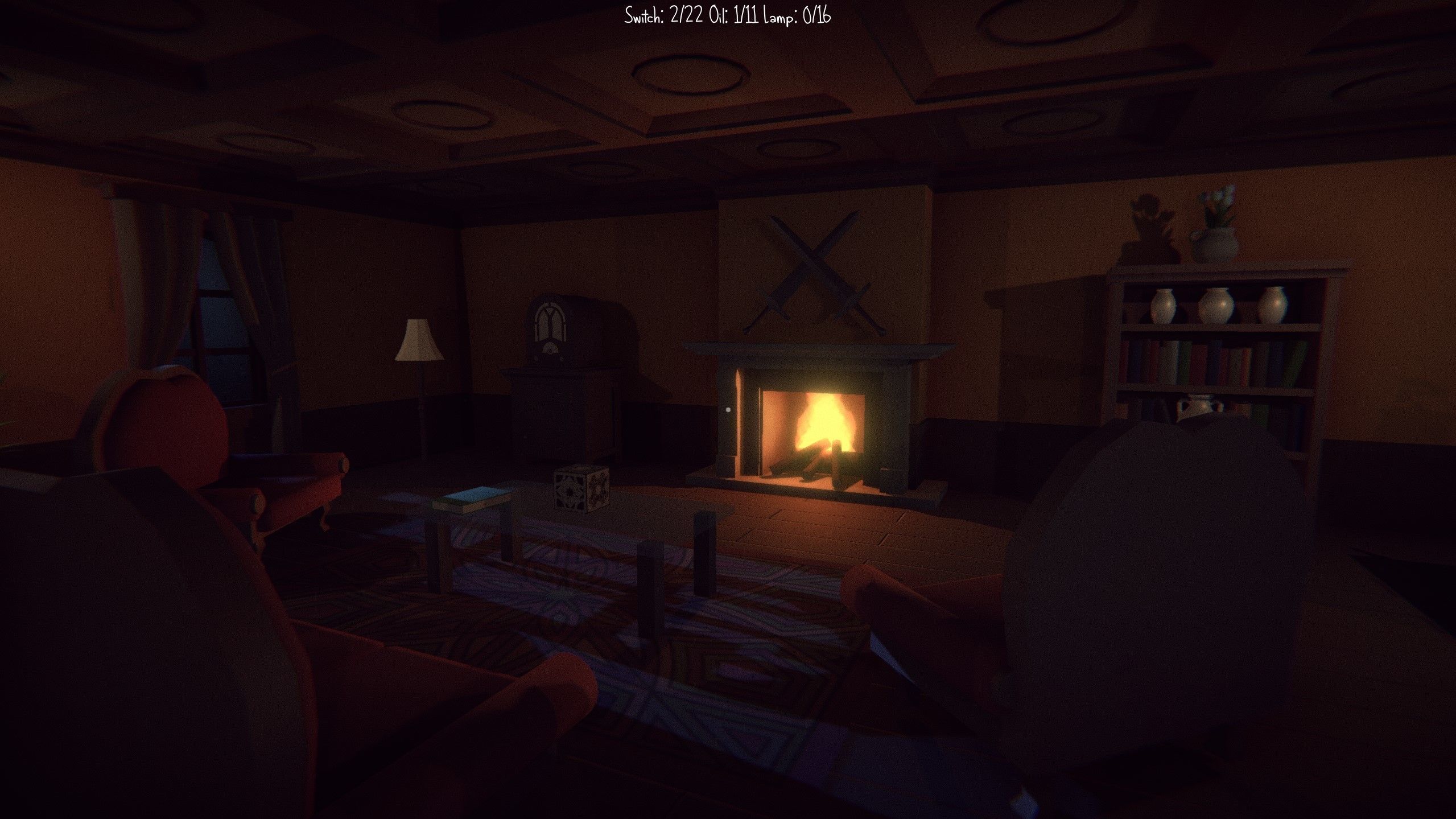 Asset Pack Low Poly Horror House 3D model Low-poly 3D model_6