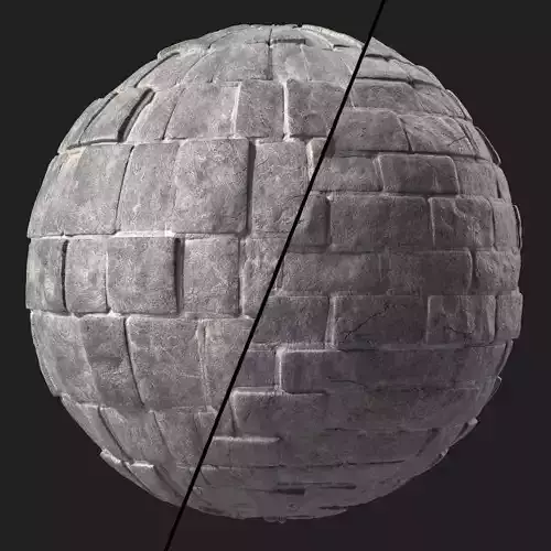 Stone Wall Materials 45- Stone walls Sbsar Pbr 4k Seamless Texture