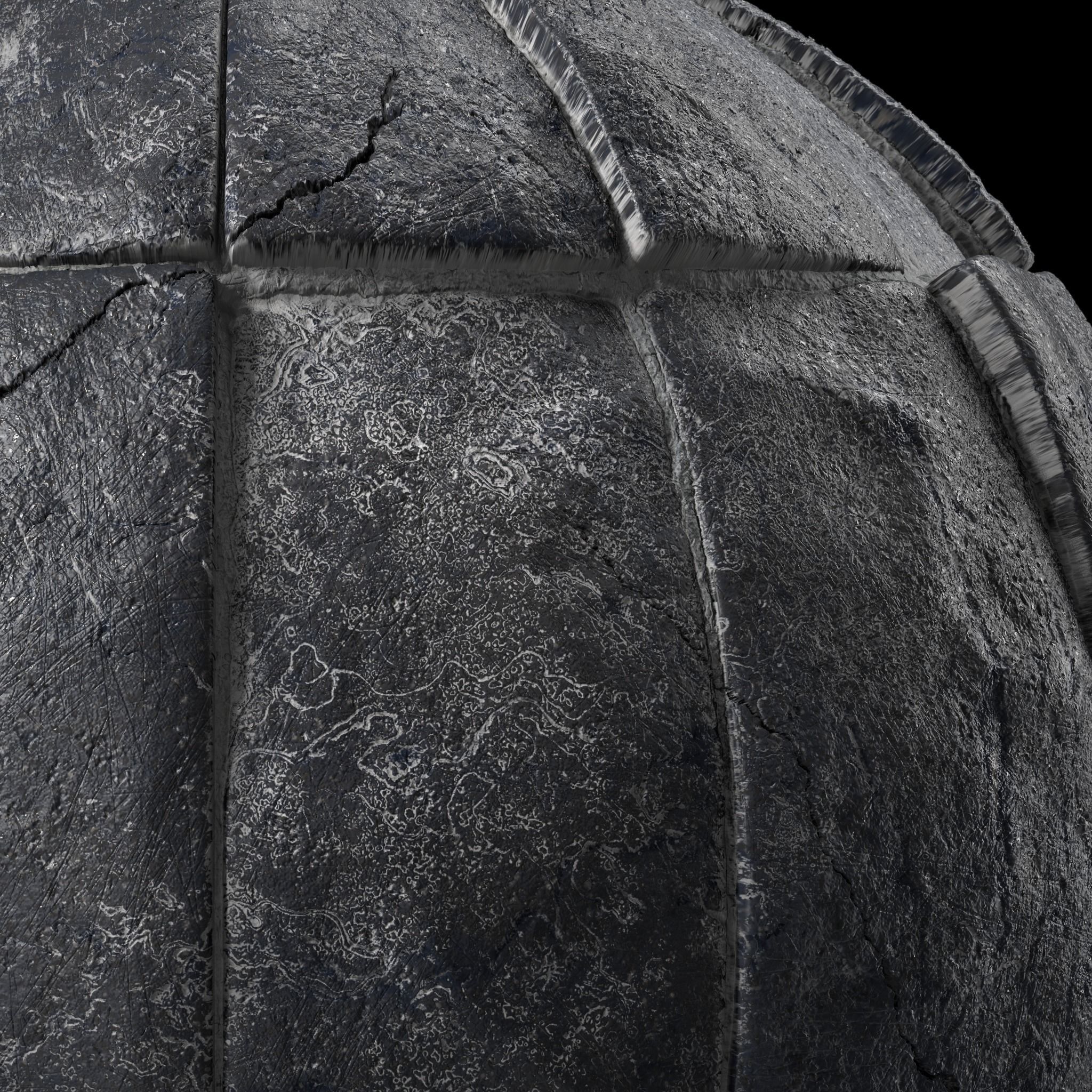 Stone Wall Materials 46- Stone walls Sbsar Pbr 4k Seamless Texture_2