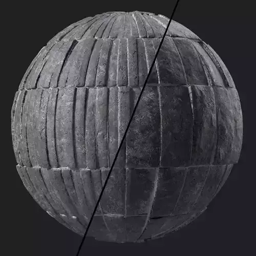 Stone Wall Materials 46- Stone walls Sbsar Pbr 4k Seamless