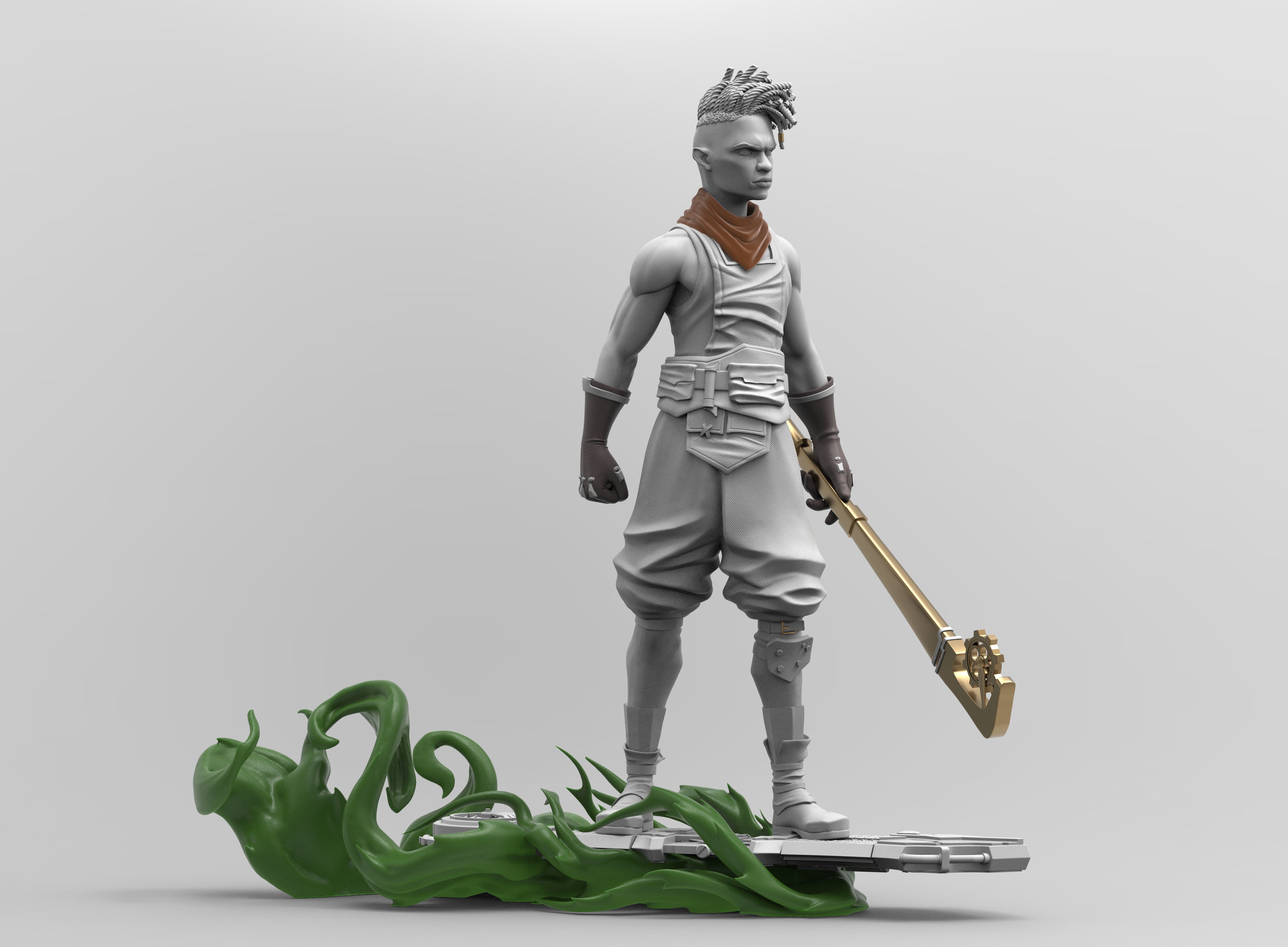 Ekko - Arcane 3D print model_7