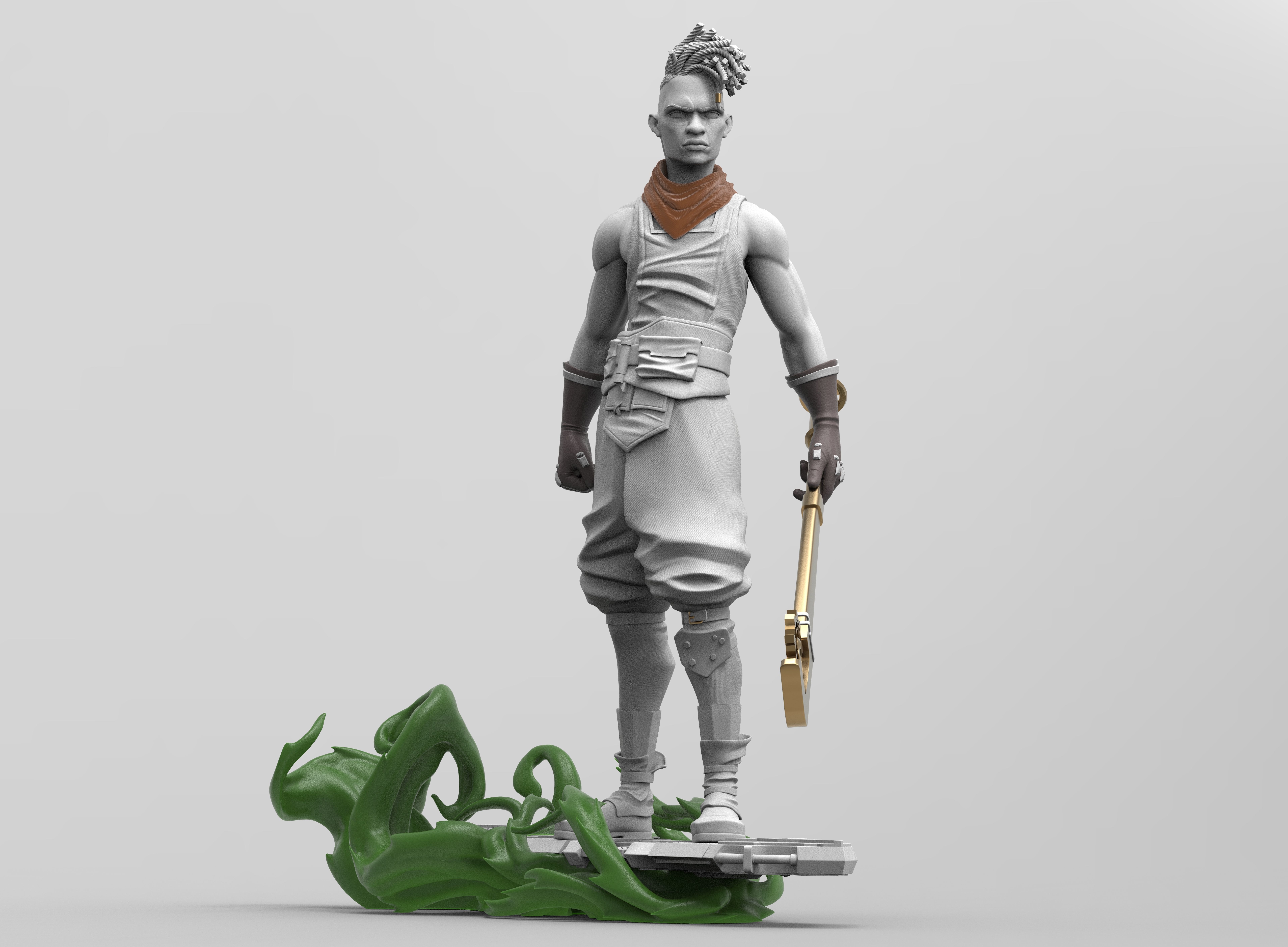 Ekko - Arcane 3D print model_5