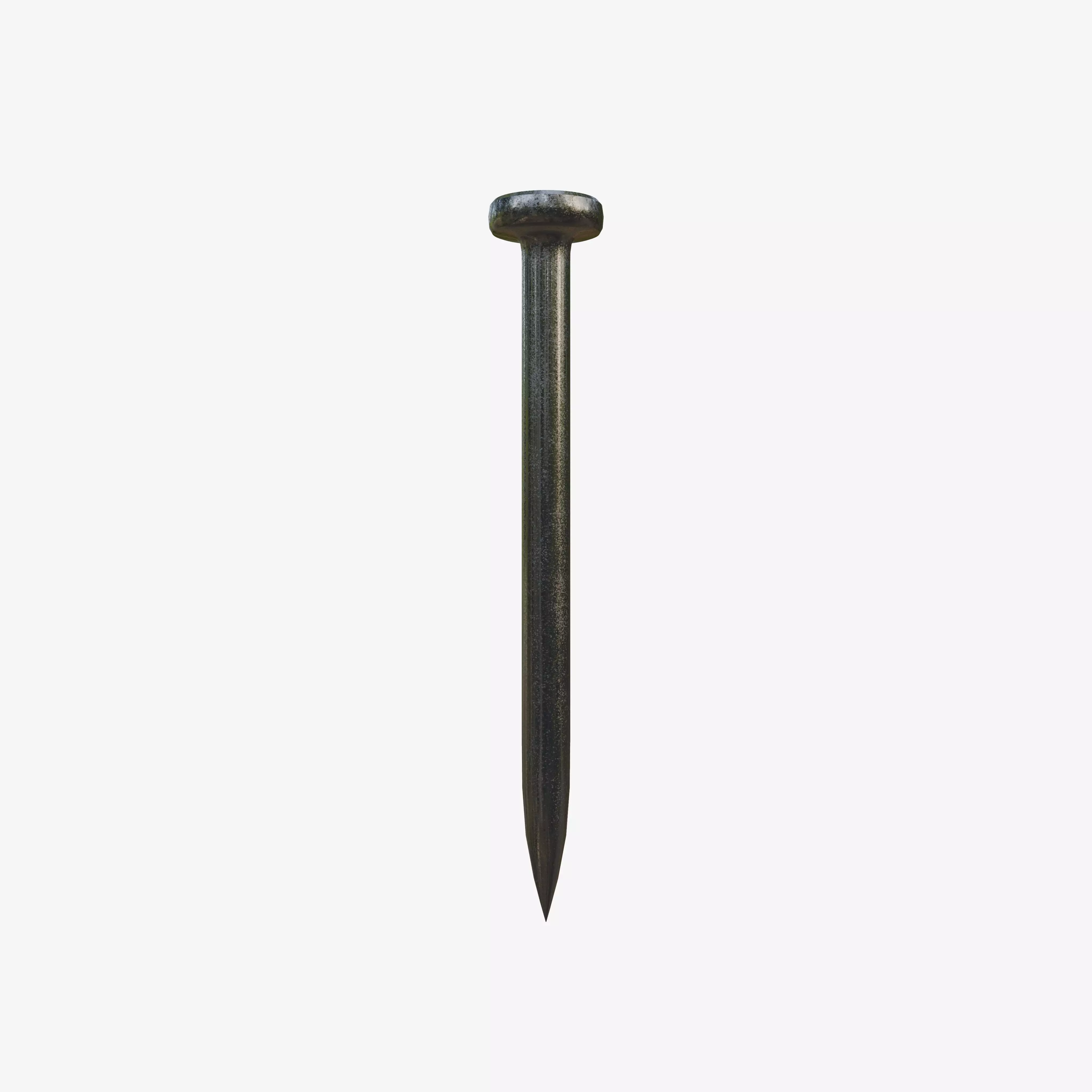 Metal Nail 3D Model 3D model