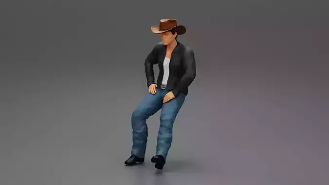 young man wearing casual outfit sitting on a motocycle