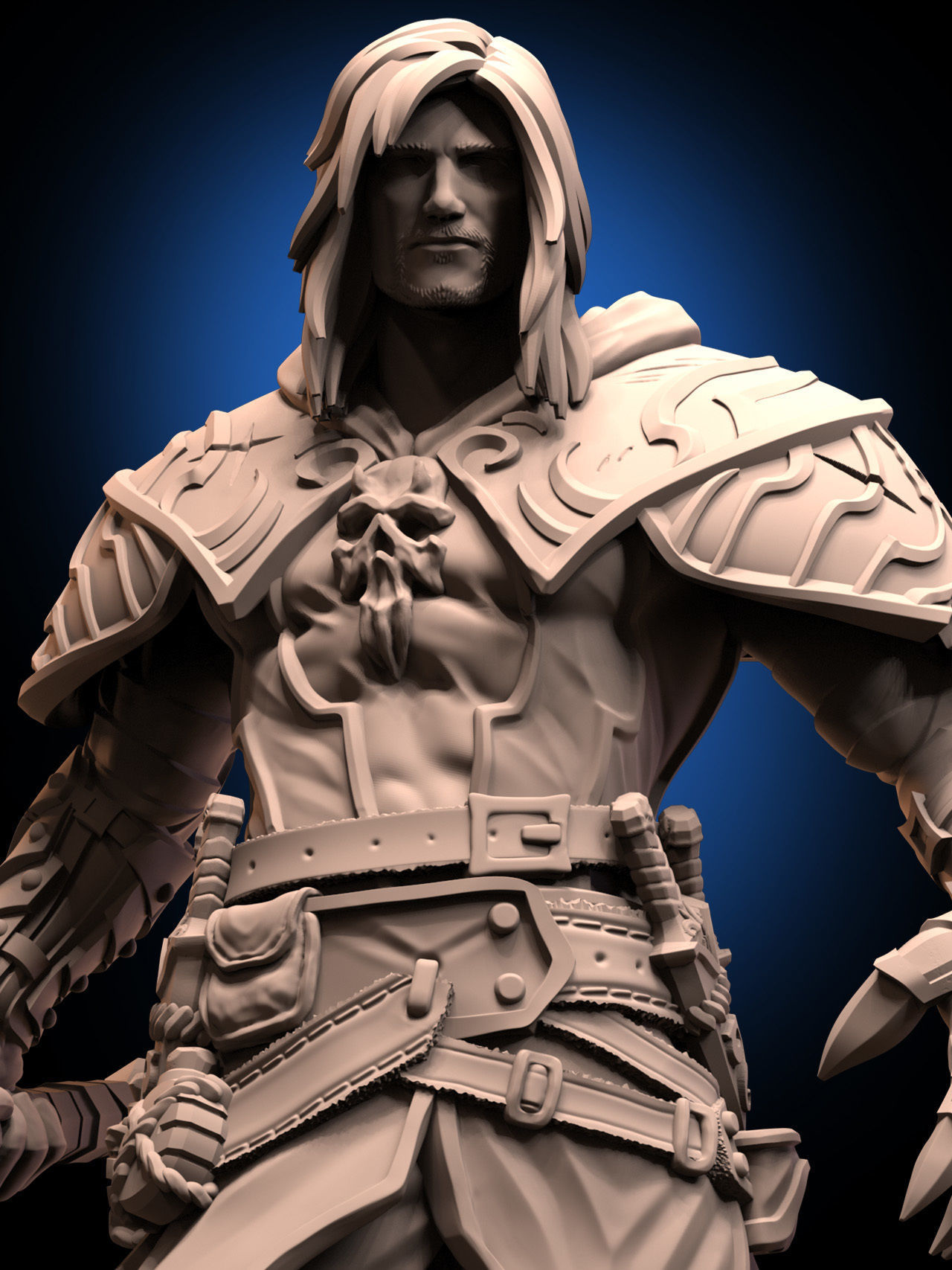 Gabriel Belmont 3D print model_6