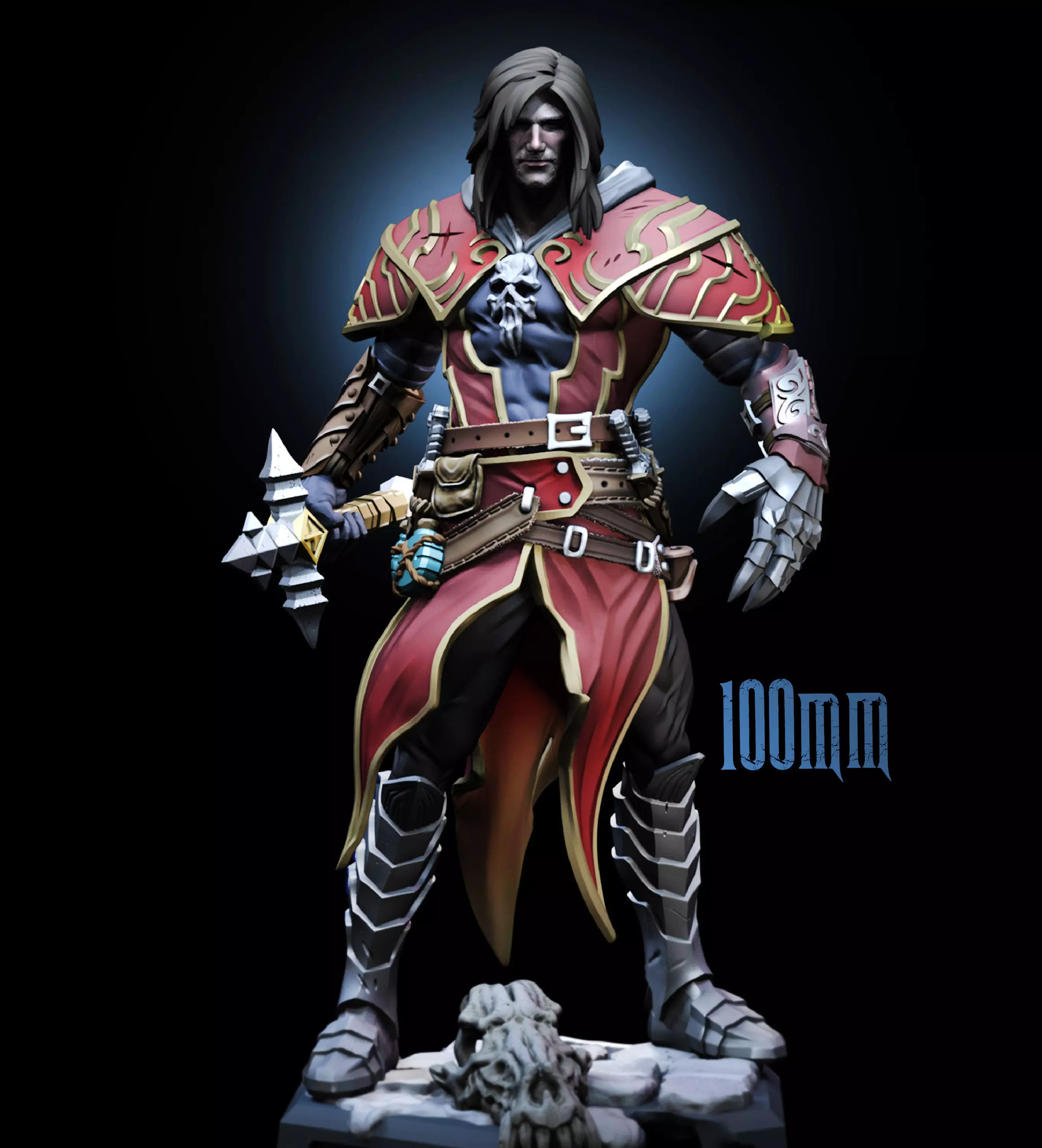 Gabriel Belmont 3D print model_0