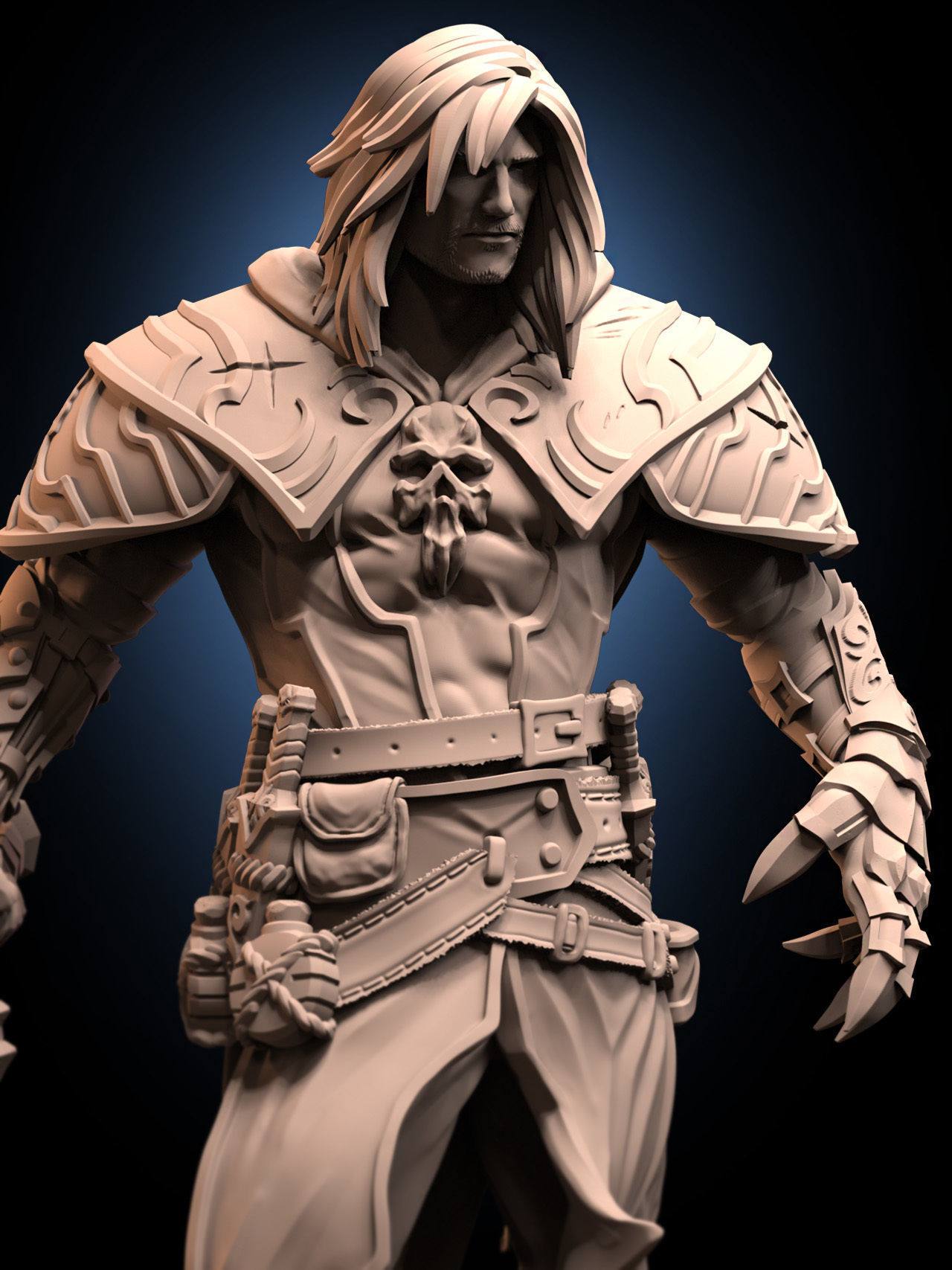 Gabriel Belmont 3D print model_4