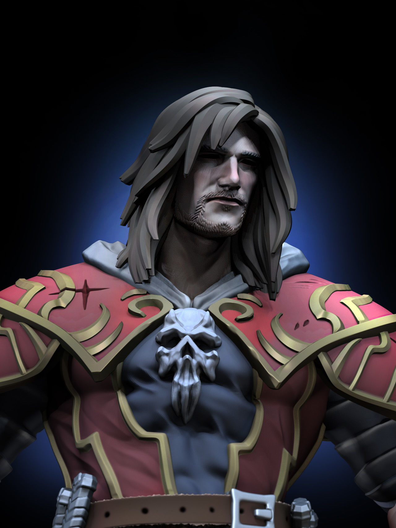 Gabriel Belmont 3D print model_21