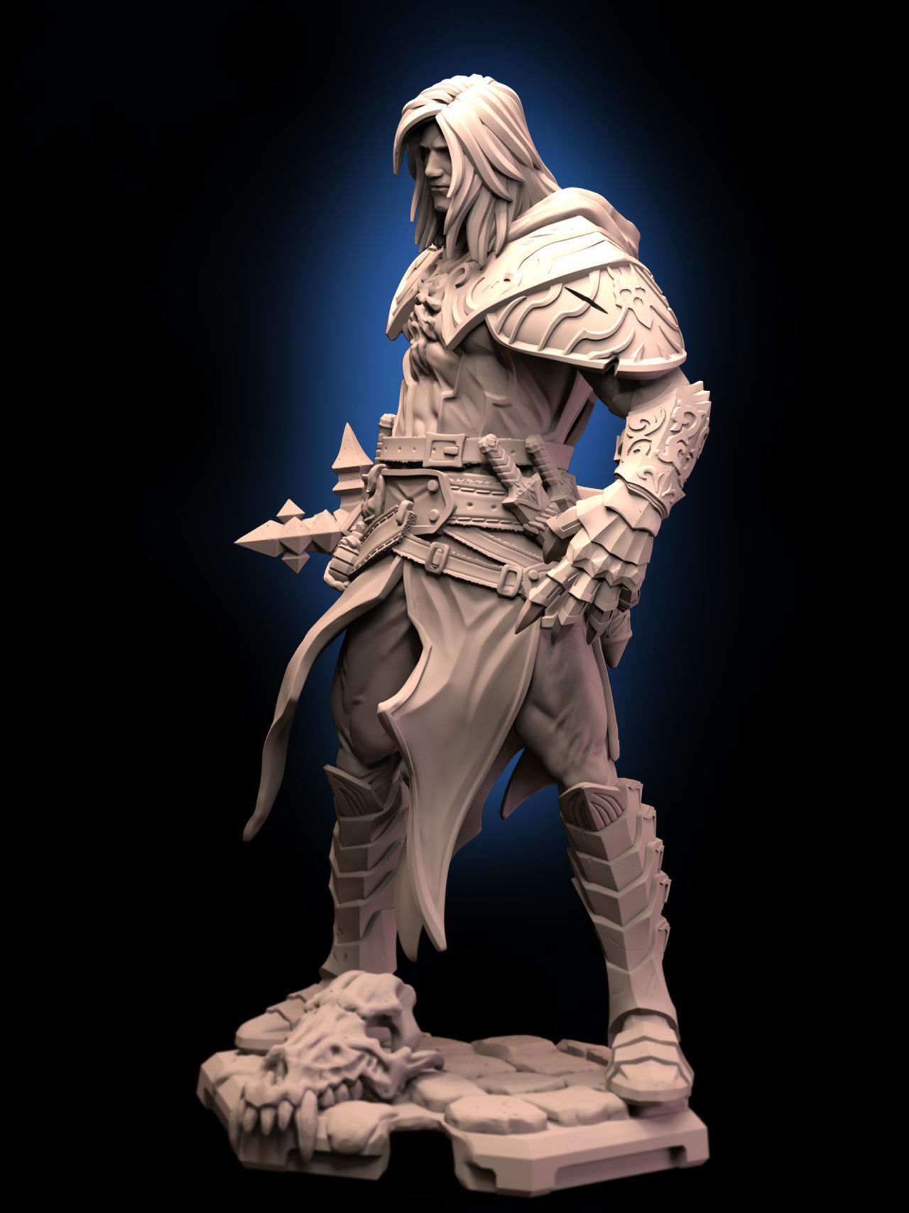Gabriel Belmont 3D print model_13
