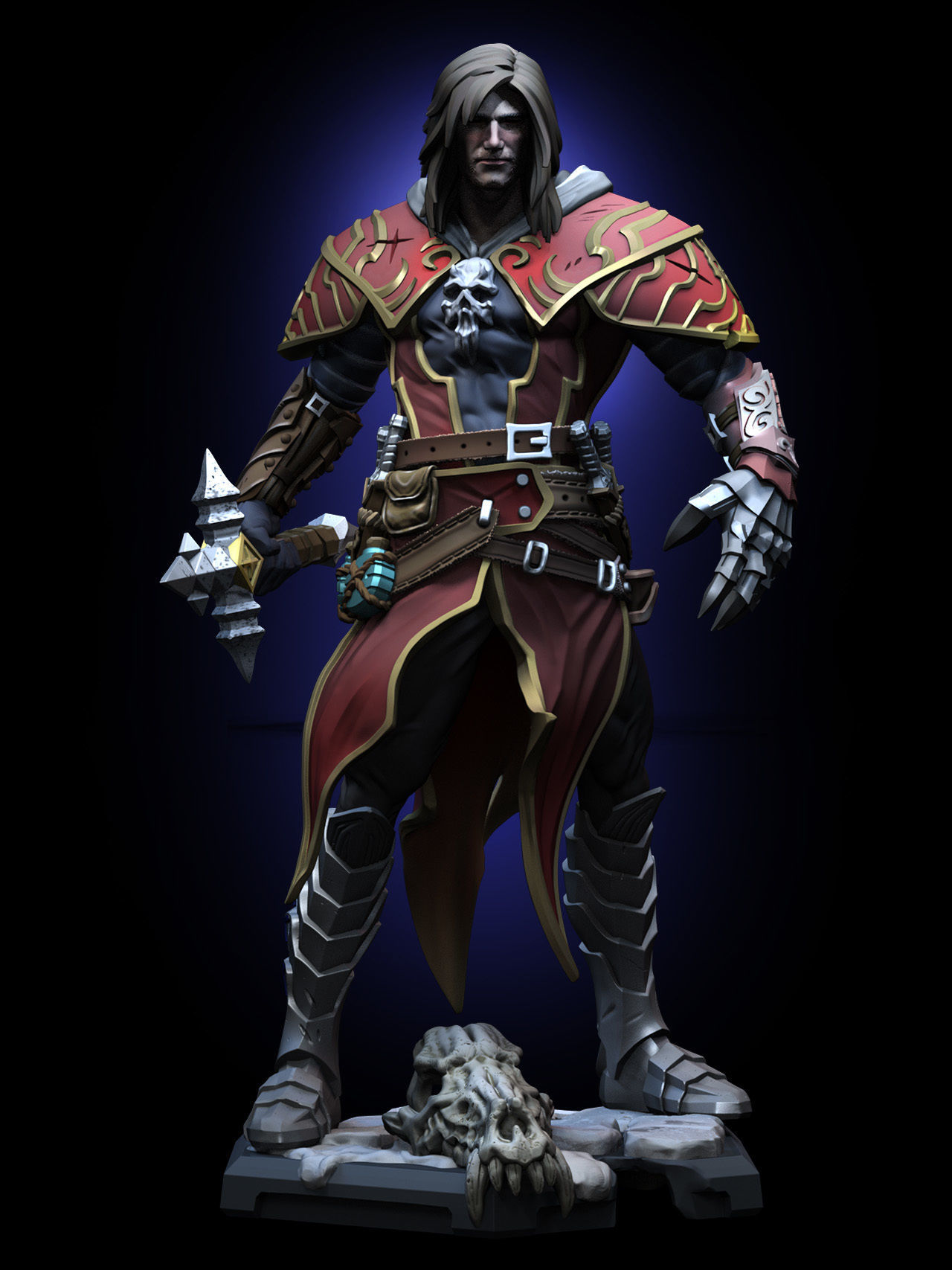 Gabriel Belmont 3D print model_23