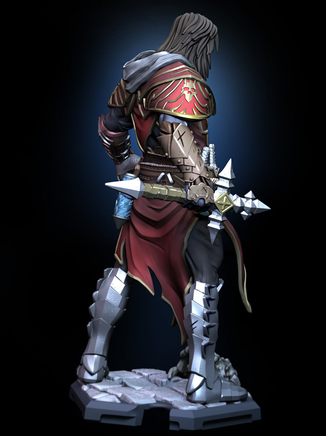 Gabriel Belmont 3D print model_16