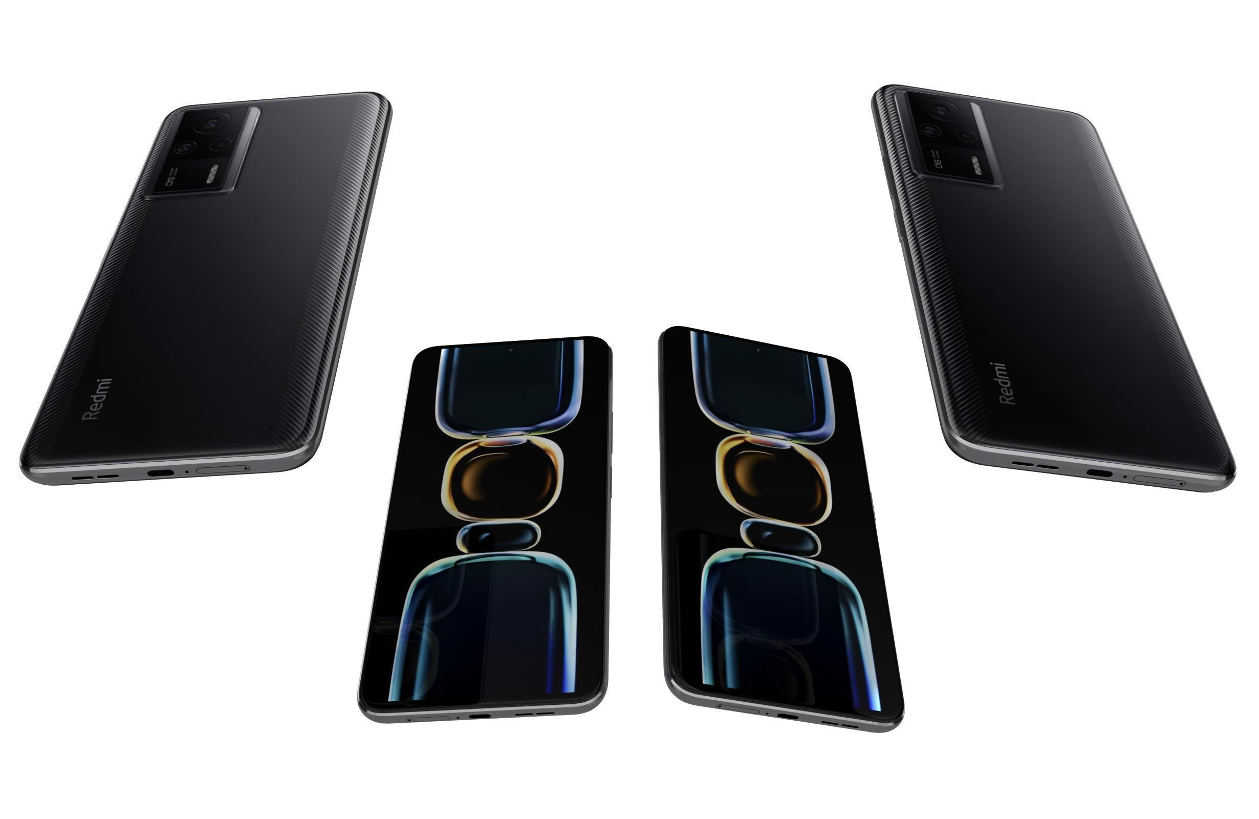 Xiaomi Redmi K60E Black 3D model_5