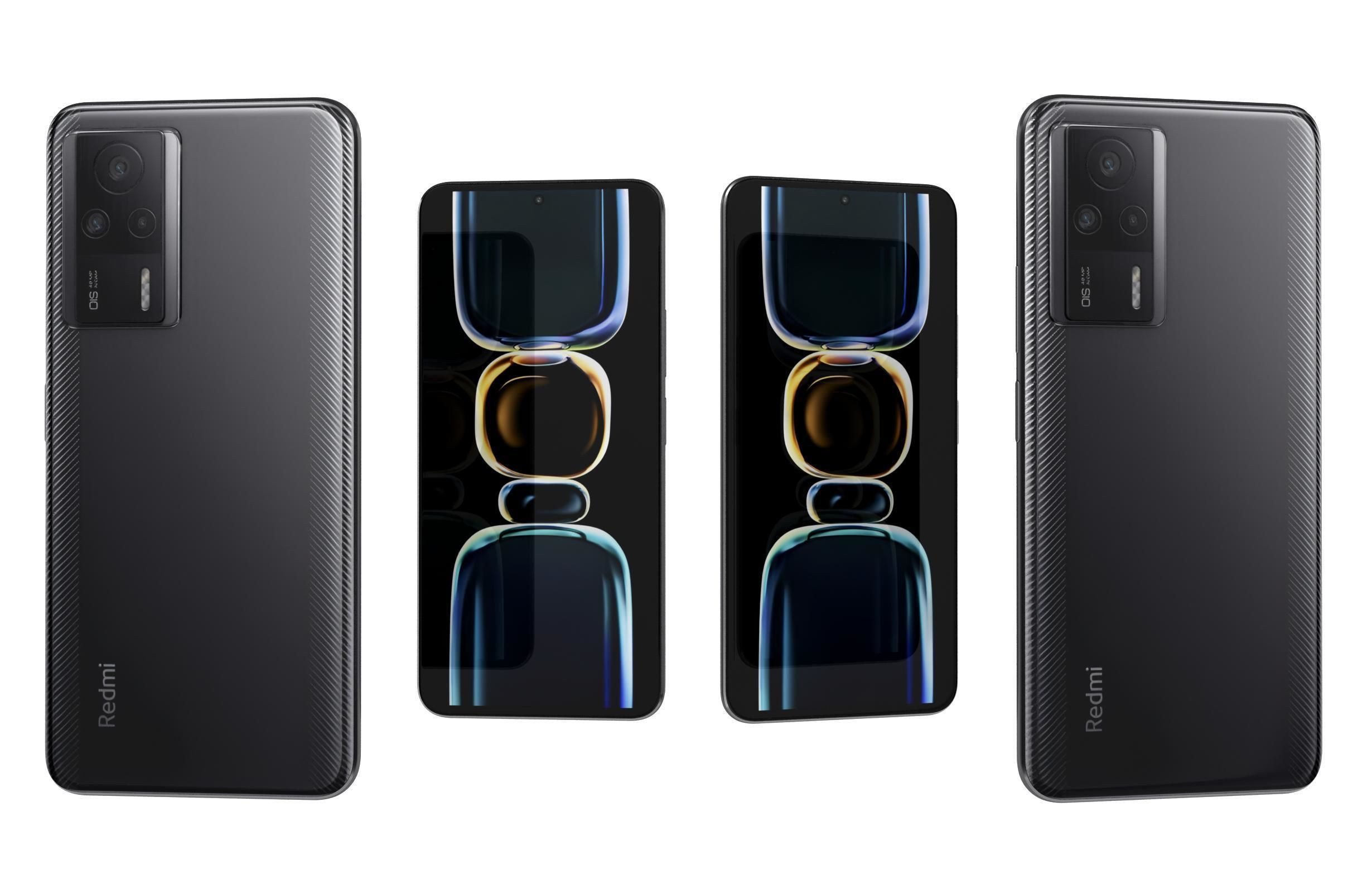 Xiaomi Redmi K60E Black 3D model_3