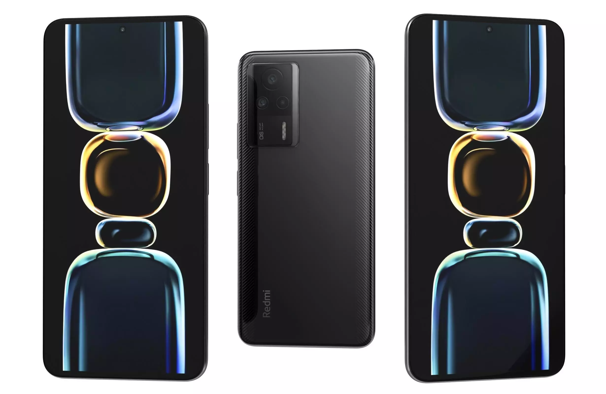 Xiaomi Redmi K60E Black 3D model_0
