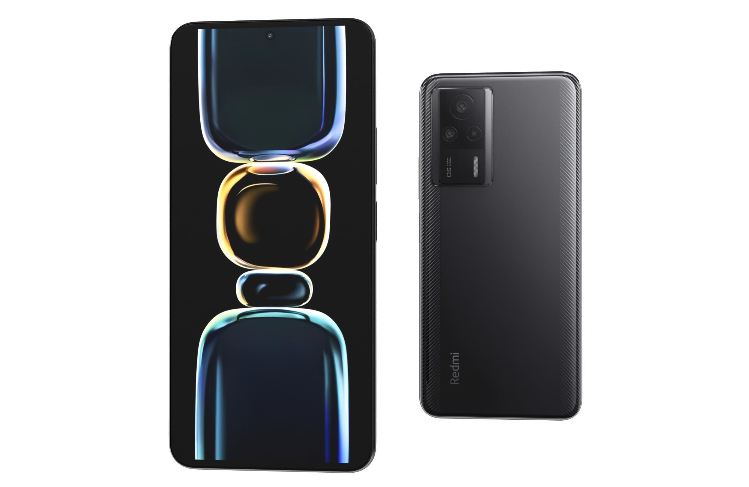Xiaomi Redmi K60E Black 3D model_7
