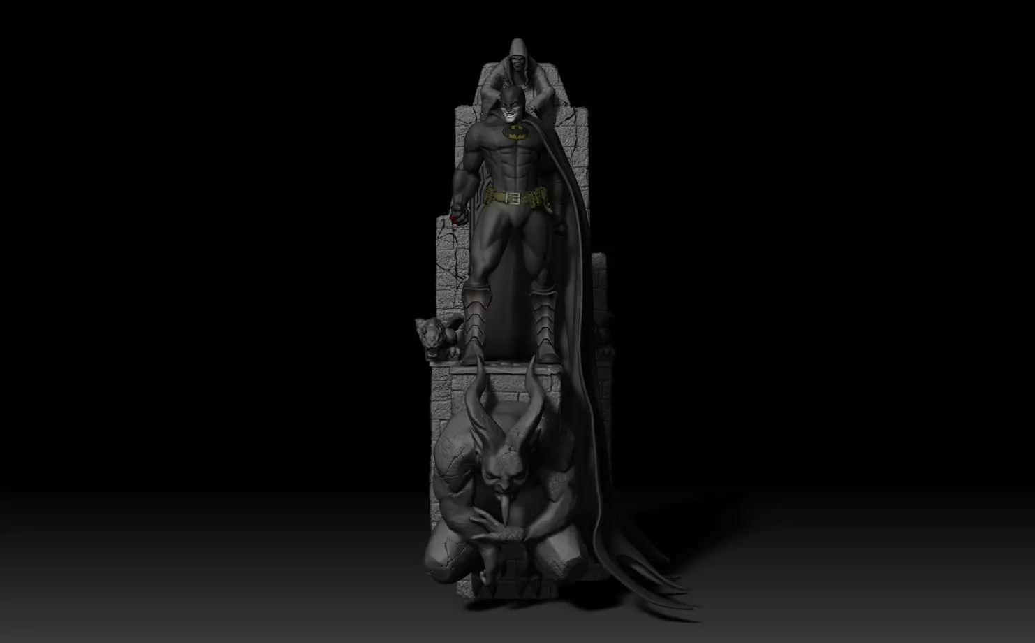 Batman Caped Crusader 3D print model_0