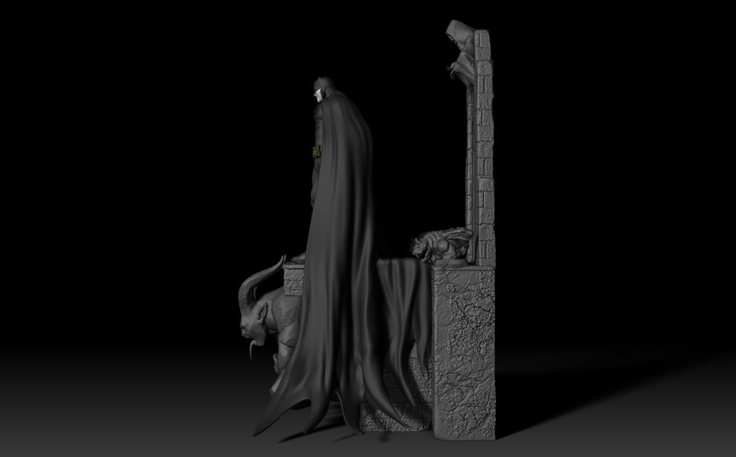 Batman Caped Crusader 3D print model_15