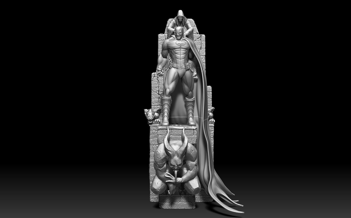 Batman Caped Crusader 3D print model_6