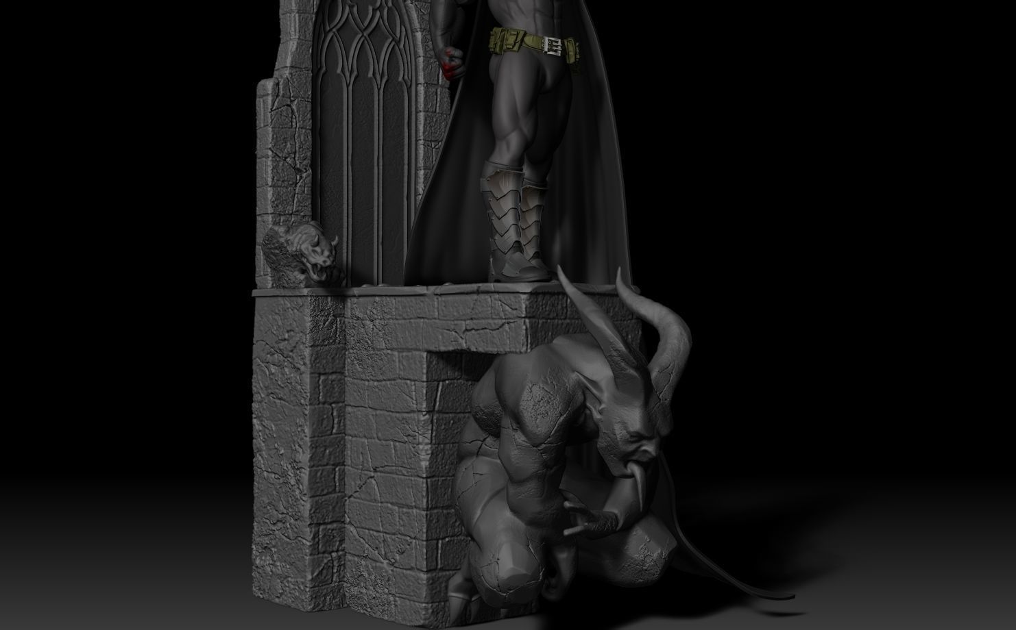 Batman Caped Crusader 3D print model_18