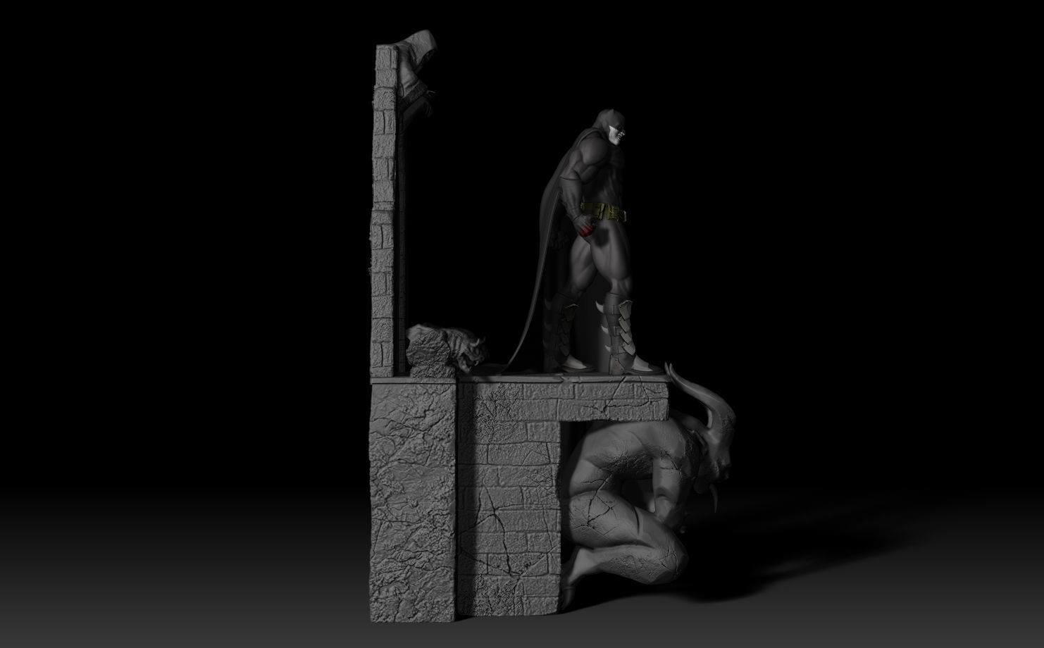 Batman Caped Crusader 3D print model_14