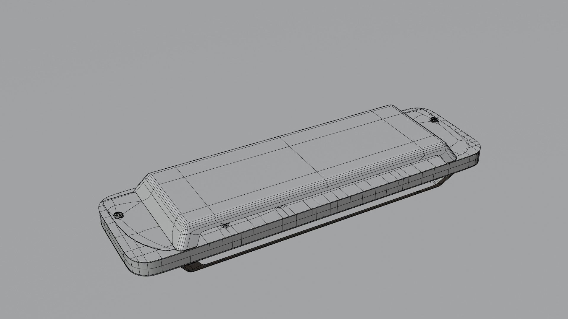 Harmonica 3D Modeling 3D model_11