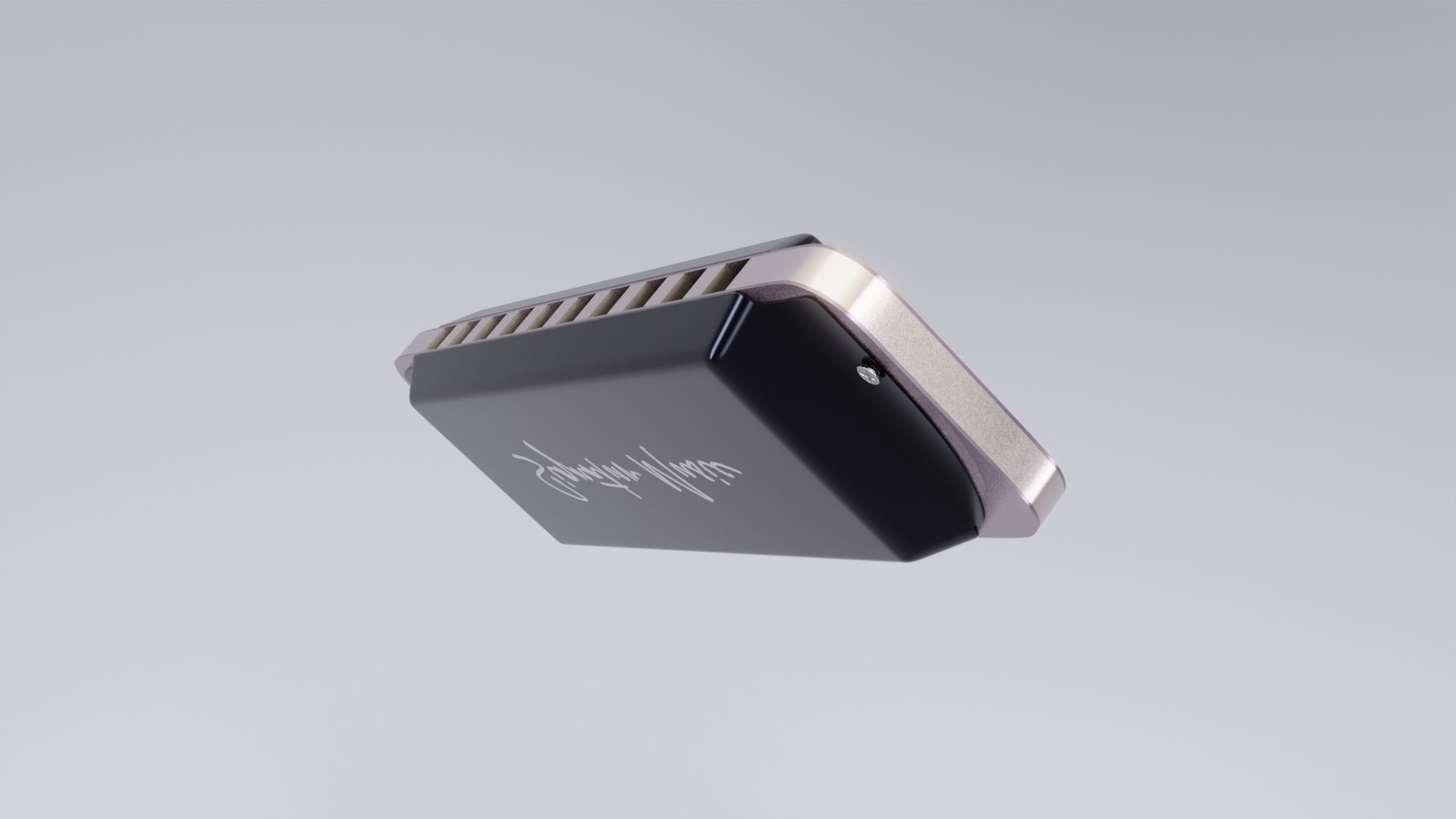 Harmonica 3D Modeling 3D model_7