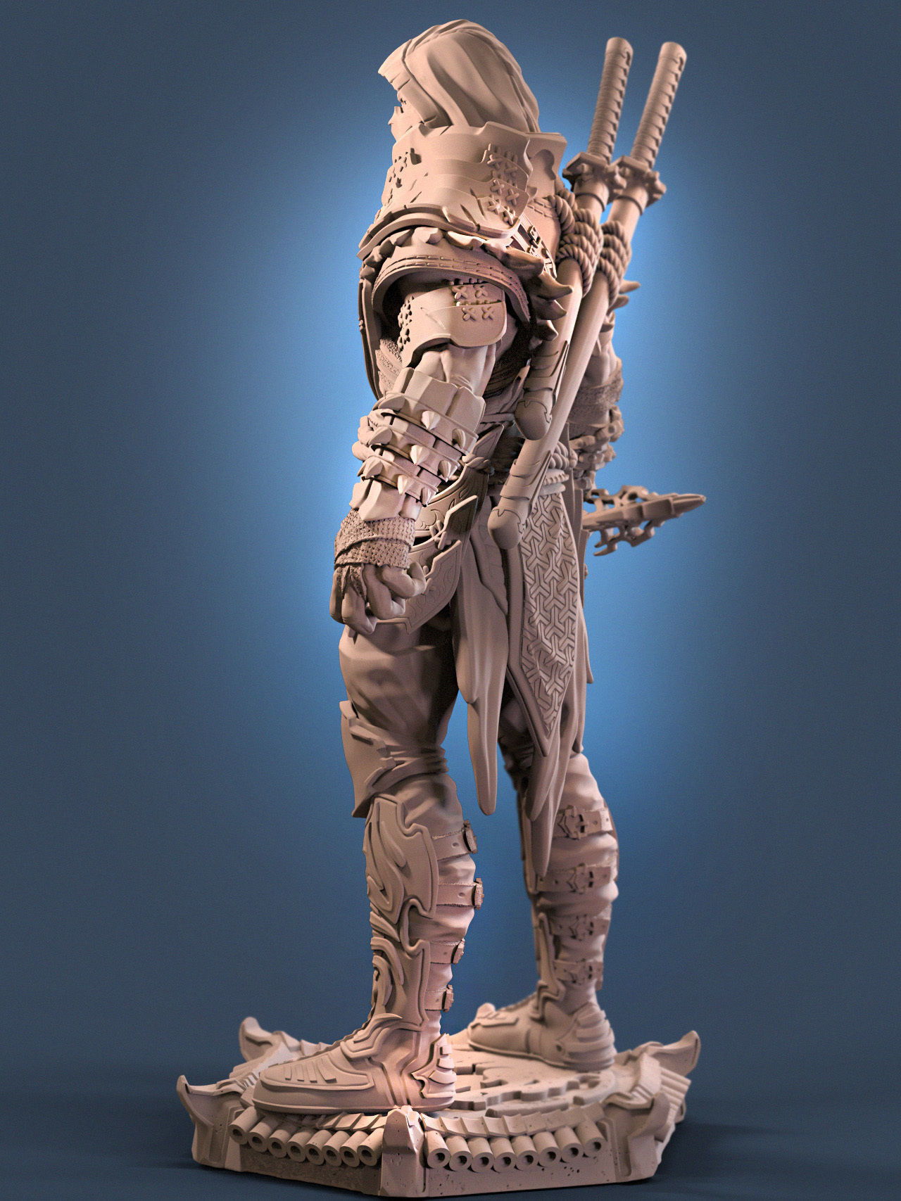 Scorpion Fanart - 100mm 3D print model_6