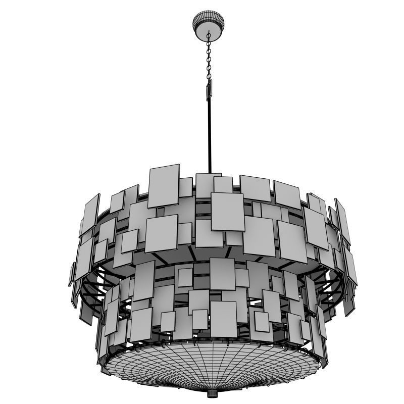 Porta Romana LUCA CHANDELIER 3D model_3