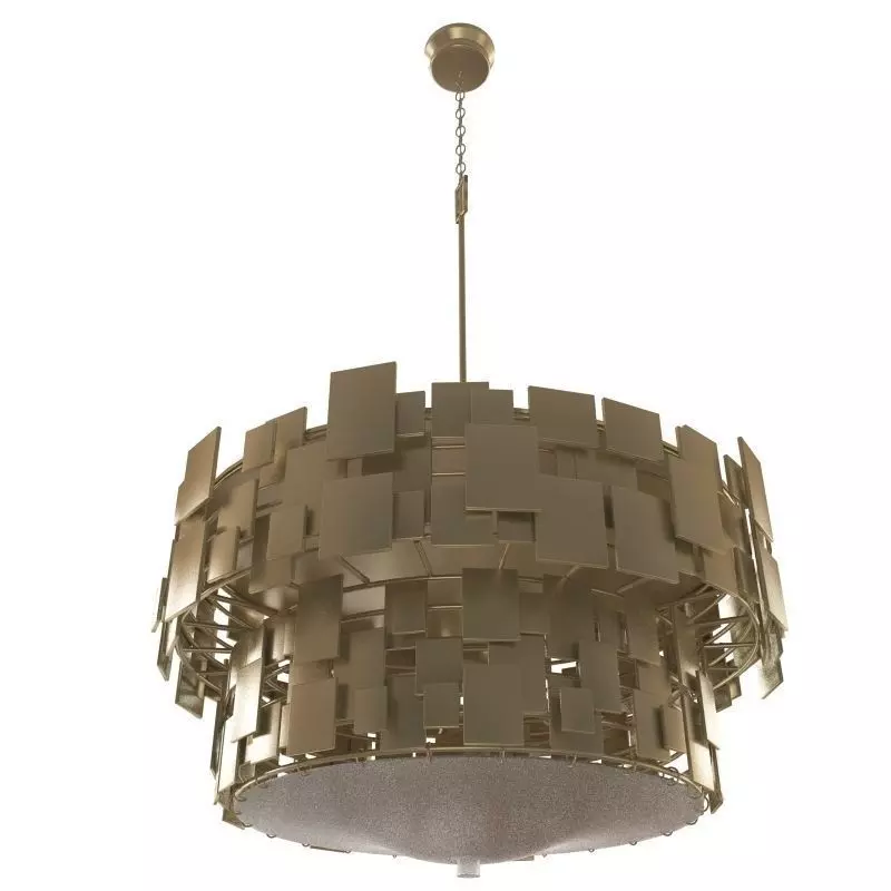 Porta Romana LUCA CHANDELIER 3D model_0