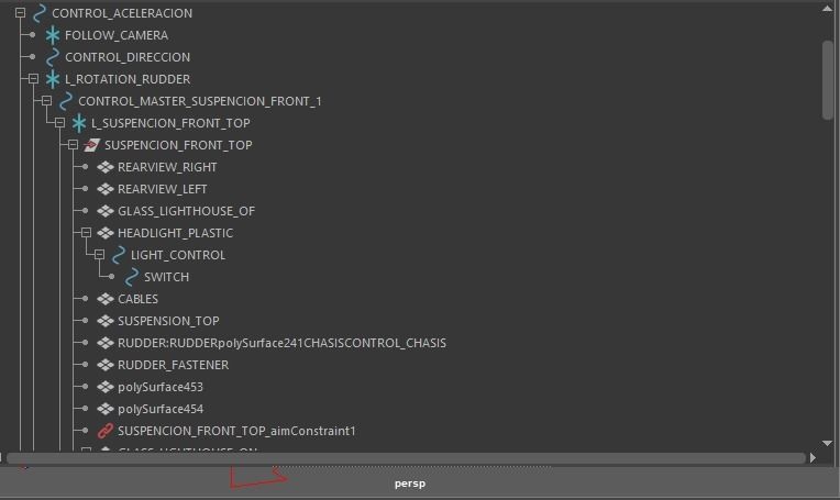 Chinese HD motorbike with rigg 3D model_6