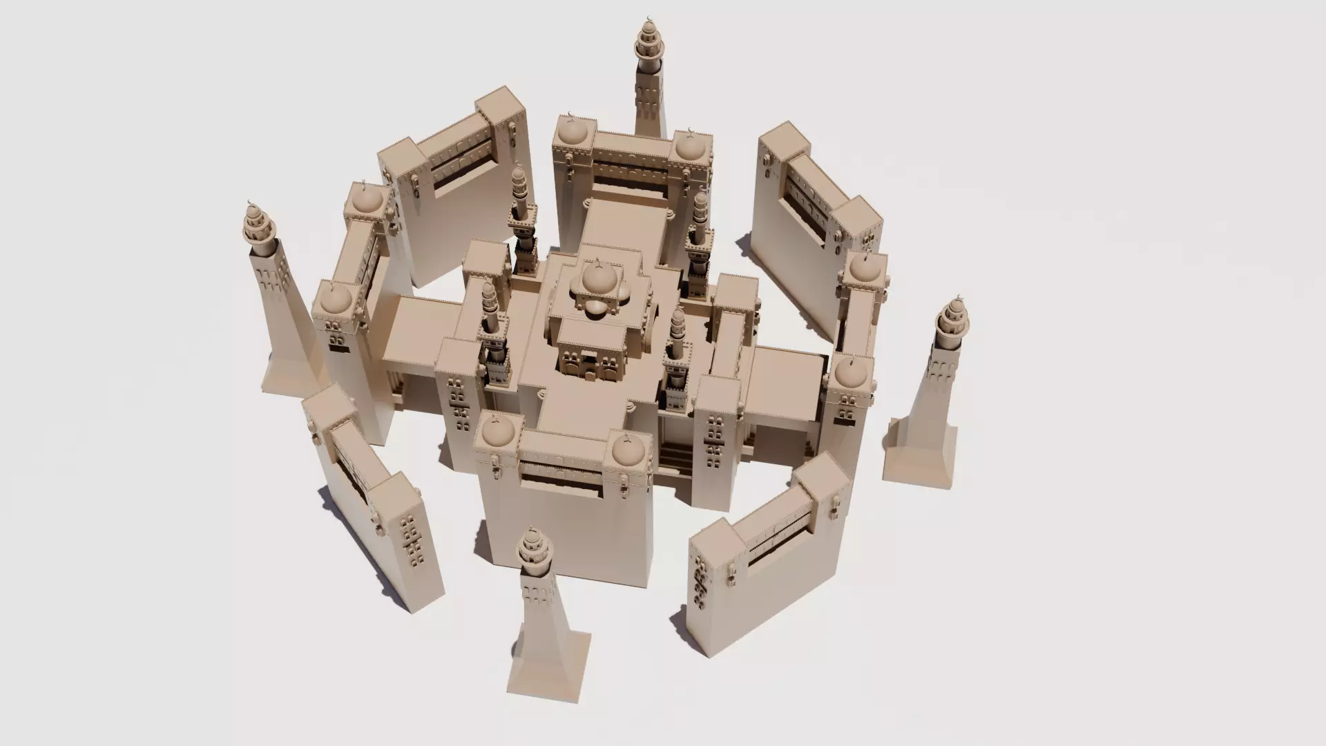 Golden Treasures 3D model_7