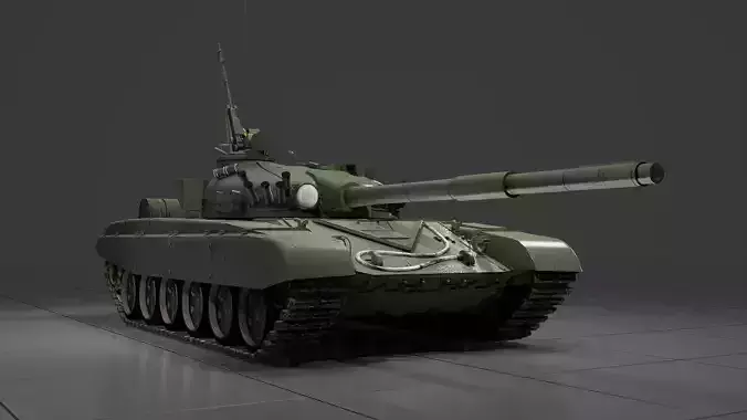 T-72 M1 variant 3D model