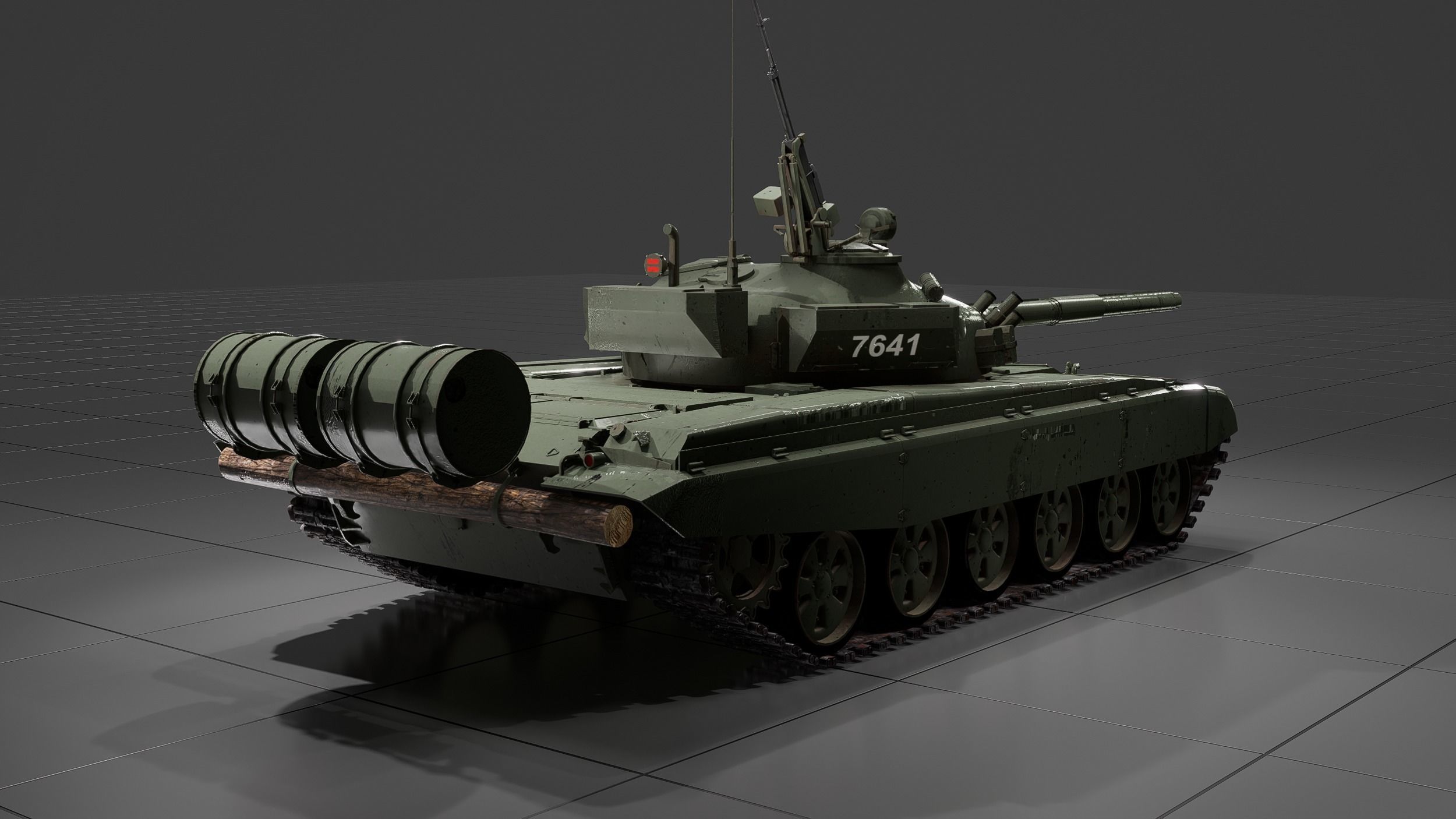 T-72 M1 variant 3D model_4