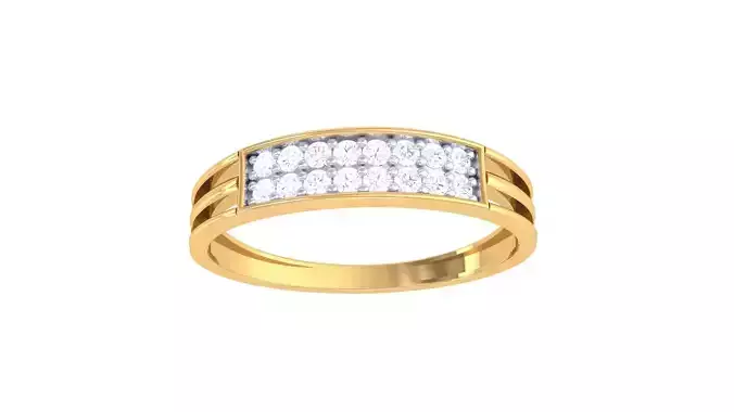 Women Wedding Engagement Ring 3dm STL OBJ FBX Renders Details