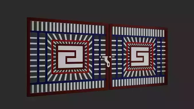 Gate 3D Model 3D model