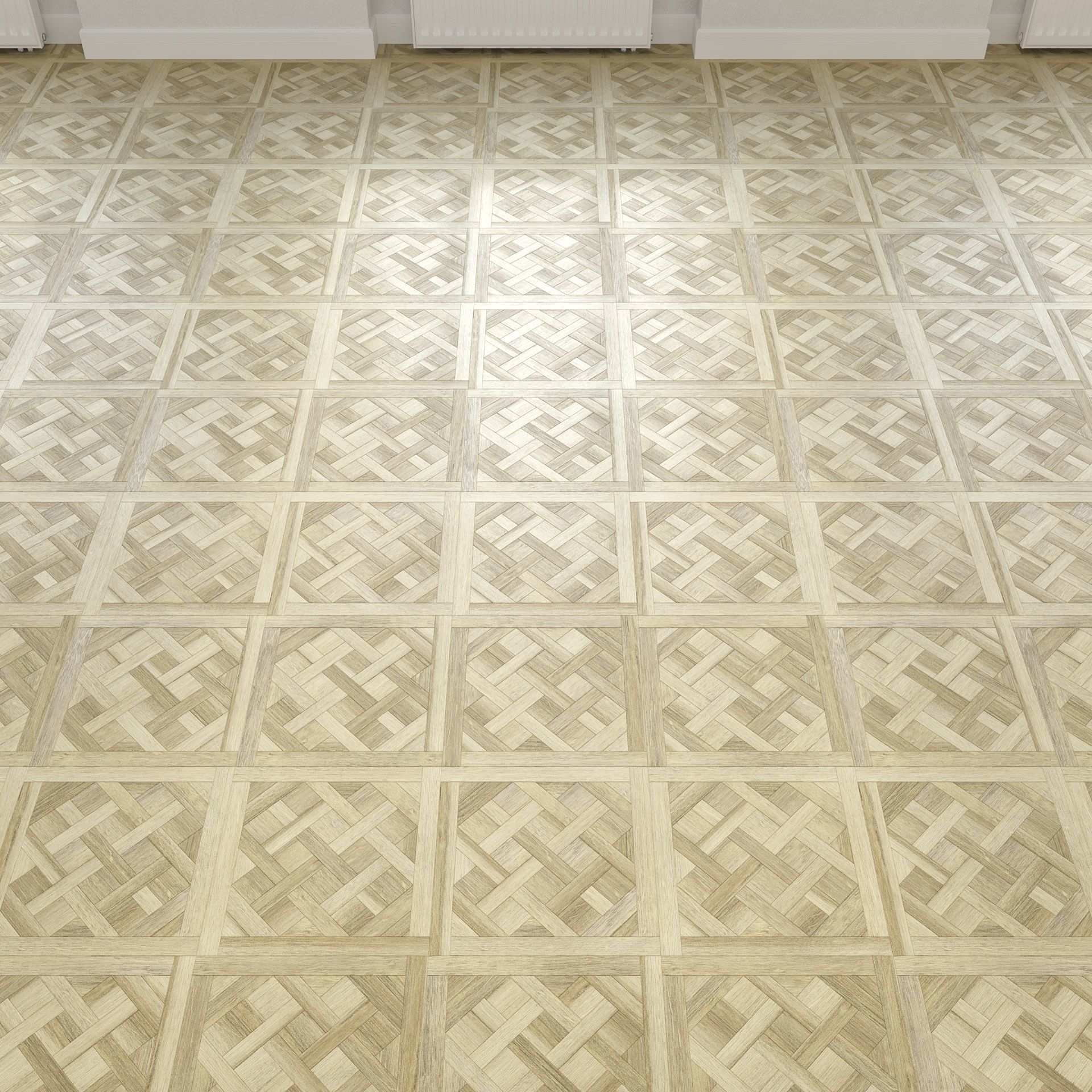 Parquet - Laminate - Wooden floor 2 in 1 Low-poly 3D model_3