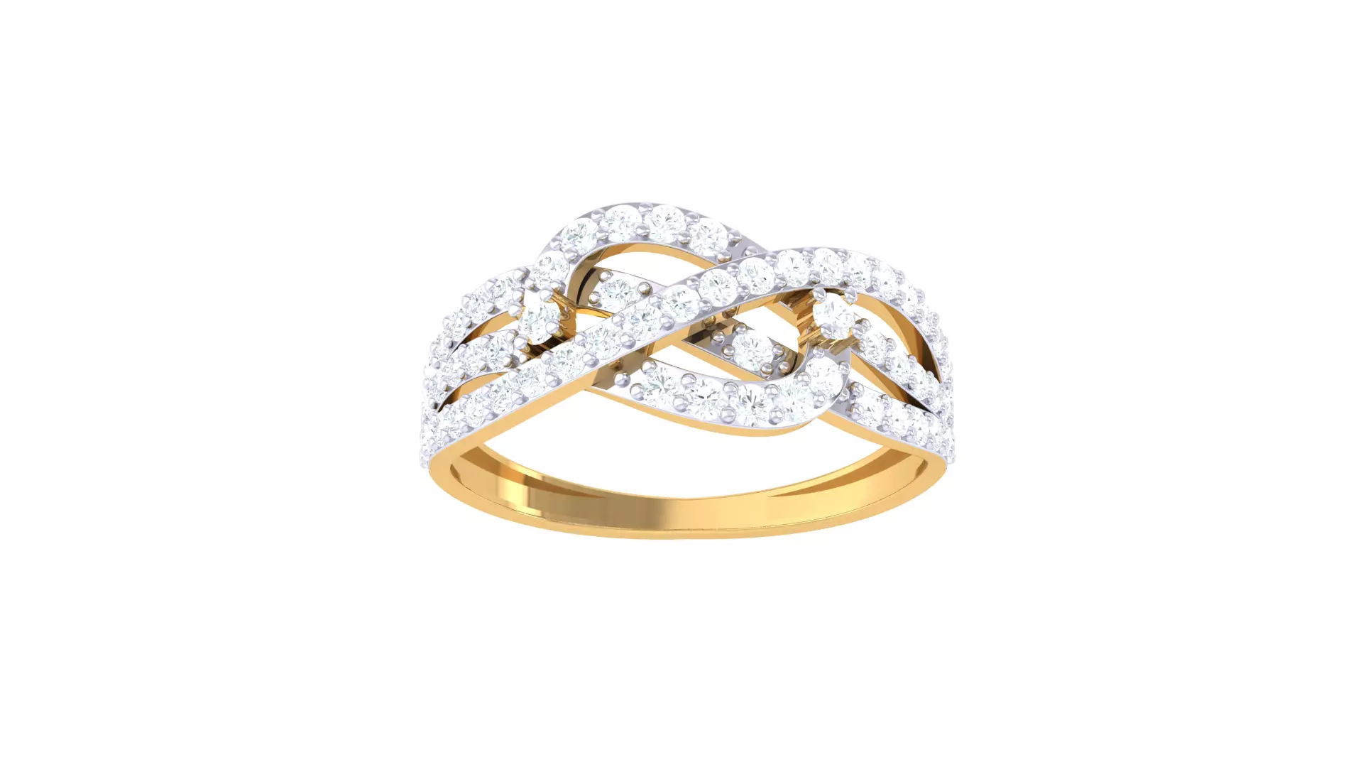Women Wedding Engagement Ring 3dm STL OBJ FBX Renders Details 3D print model