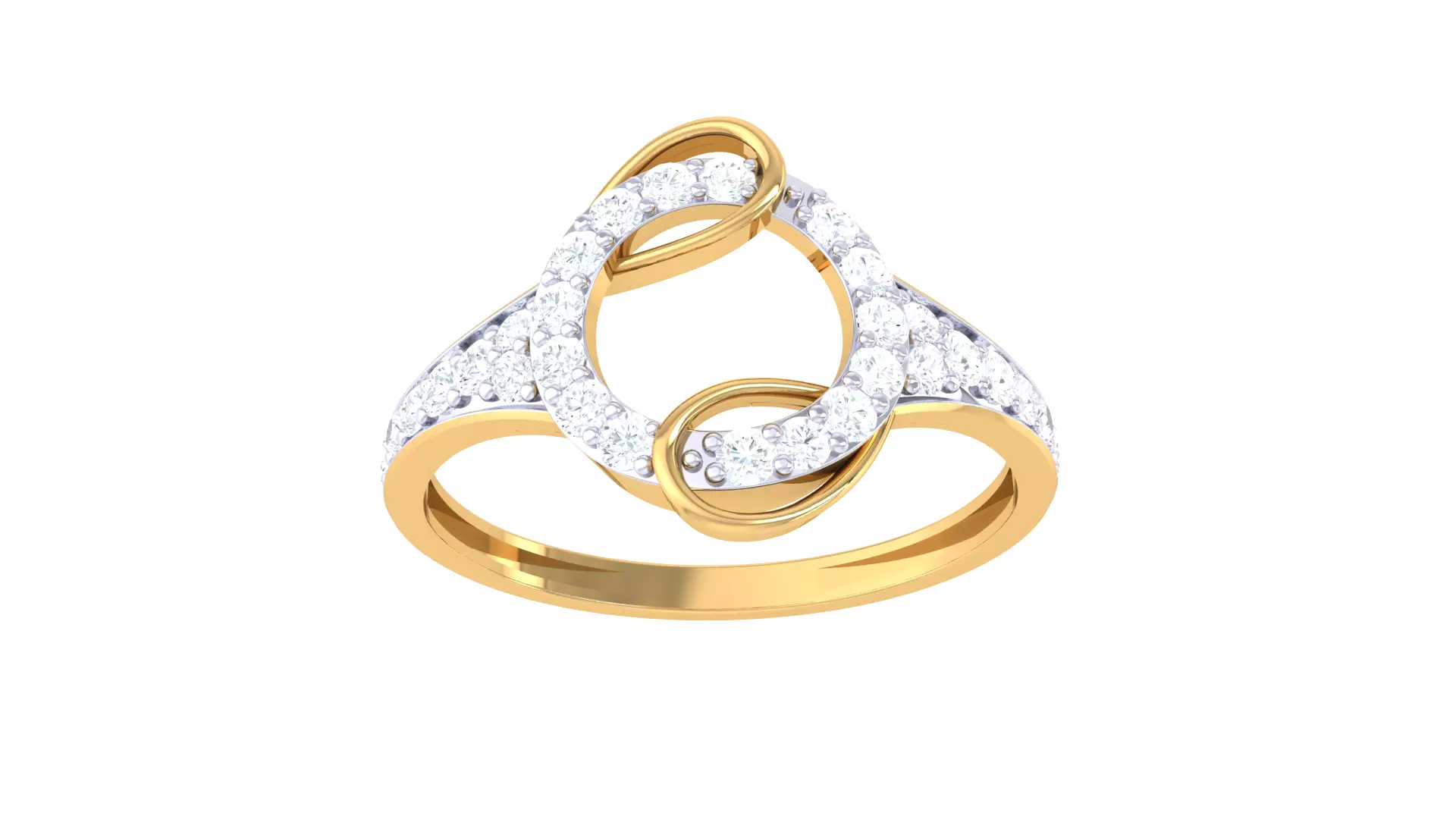 Women Wedding Engagement Ring 3dm STL OBJ FBX Renders Details 3D print model