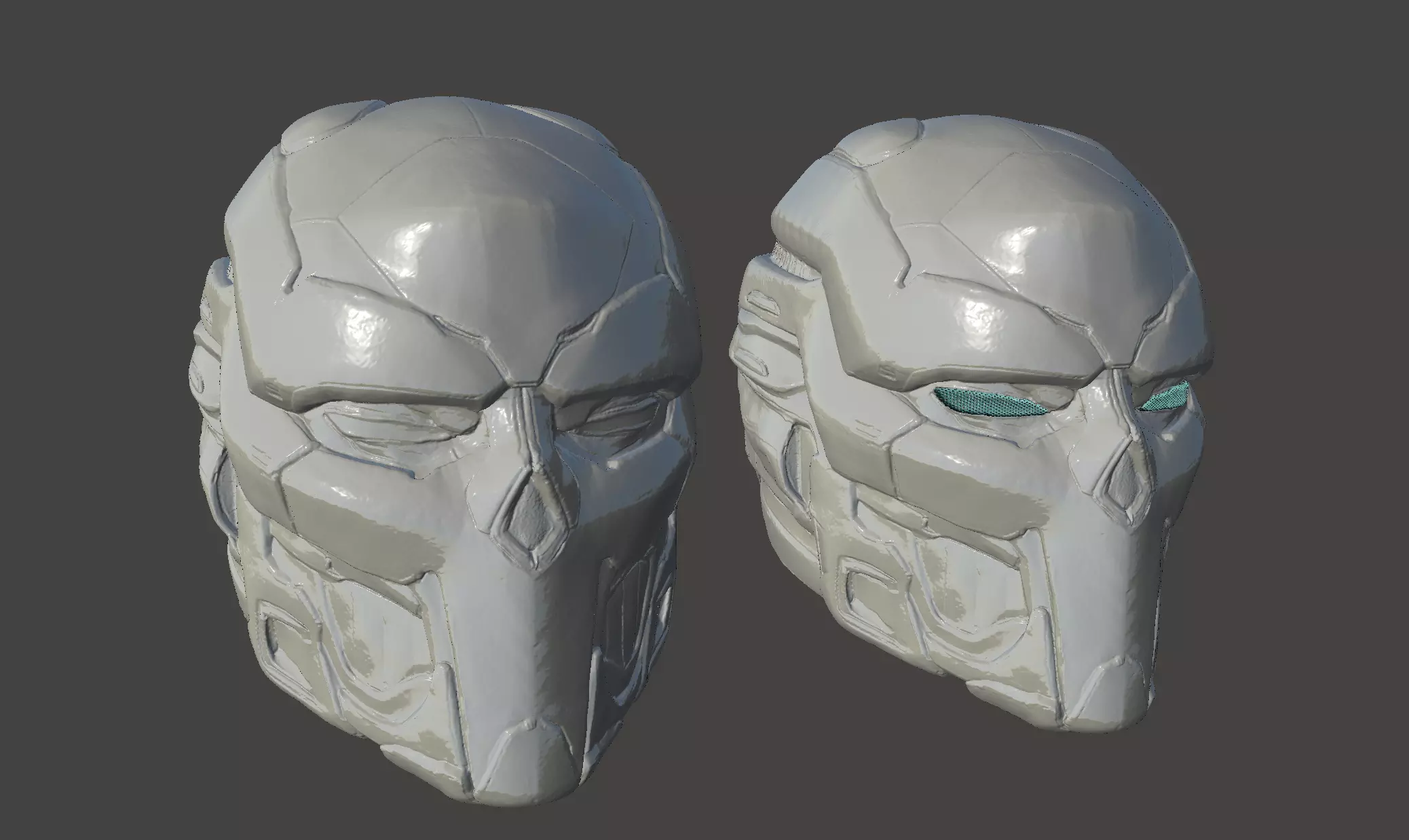 DEAD SPACE LEVEL 6 HELMET - FUNCTIONAL COSPLAY MASK 3D print model_0