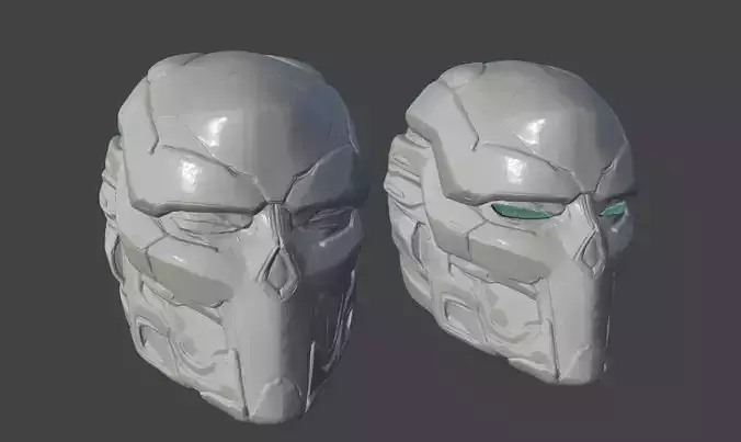 DEAD SPACE LEVEL 6 HELMET - FUNCTIONAL COSPLAY MASK 3D print model
