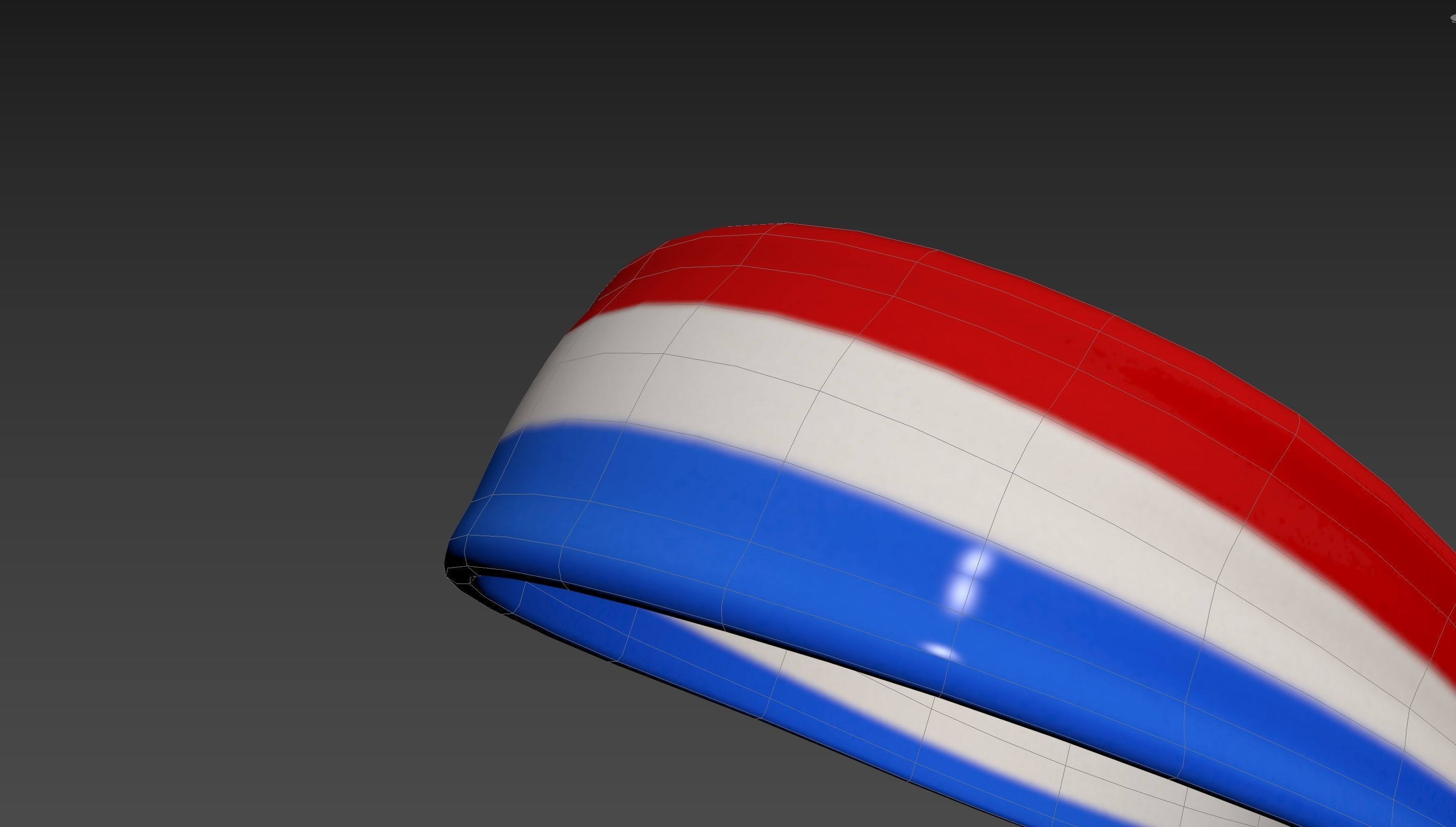 Headband007 Sport Headband 3D model_25